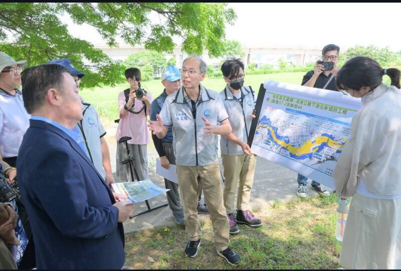 老街溪再迎重大建設，14.2億元提升防洪與水岸品質　邱奕勝：打造綠色長廊最後一哩路！